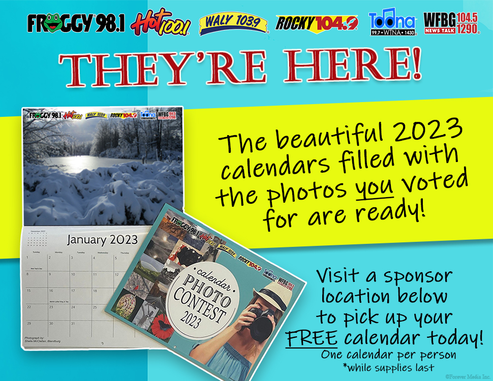 Calendar Photo Contest 7MM Altoona